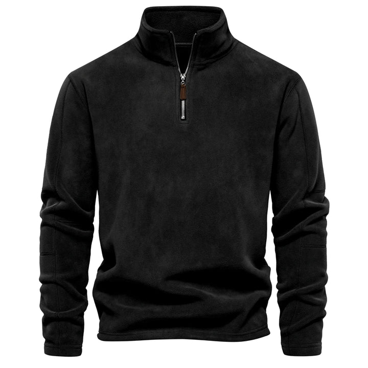 Hugh | Classic Half-Zip Sweater