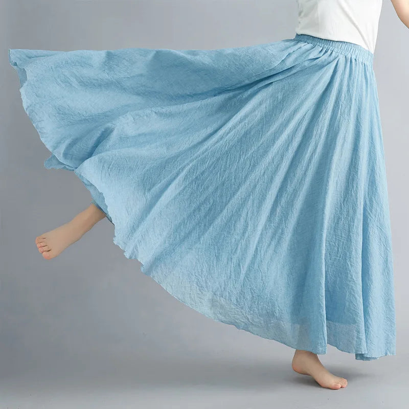 Marie | Women's Flowy Maxi Skirt