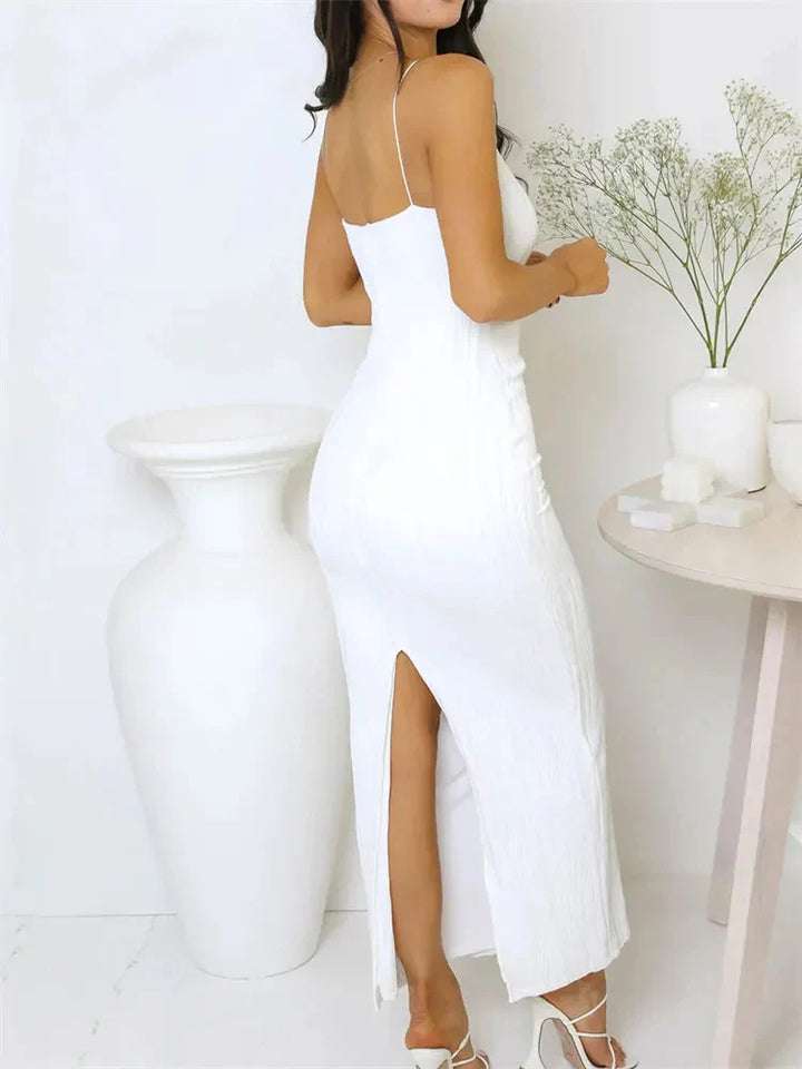 Mariel | Women's Ribbed Bodycon Maxi Dress