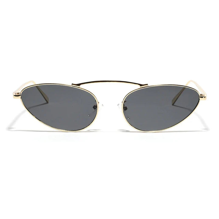Sue | Women's Metal Cat-Eye Sunglasses with UV Protection