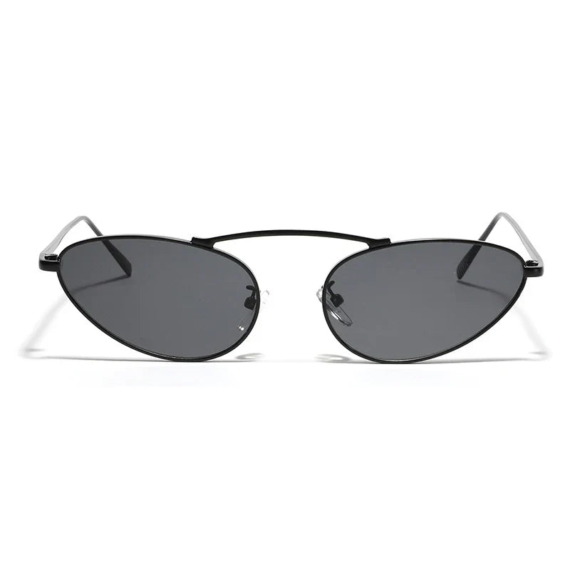 Sue | Women's Metal Cat-Eye Sunglasses with UV Protection