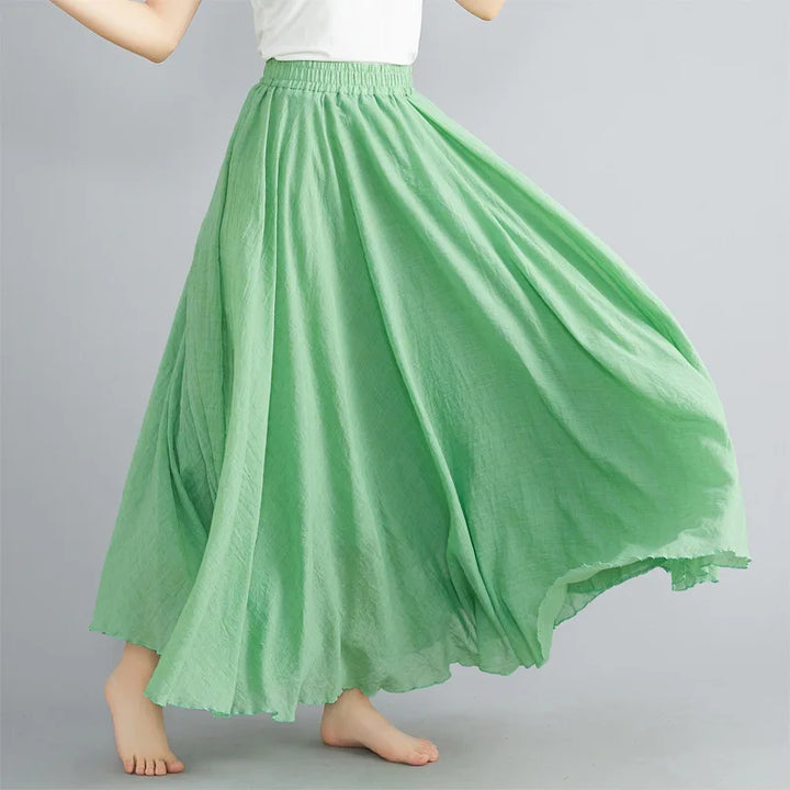 Marie | Women's Flowy Maxi Skirt