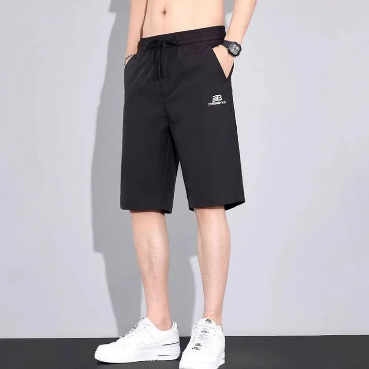 Steph | Men's Drawstring Knee Length Shorts