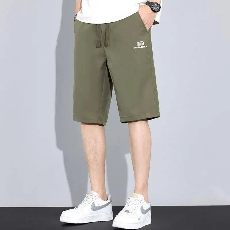 Steph | Men's Drawstring Knee Length Shorts