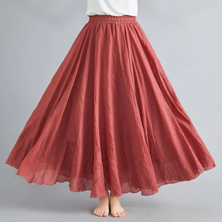 Marie | Women's Flowy Maxi Skirt