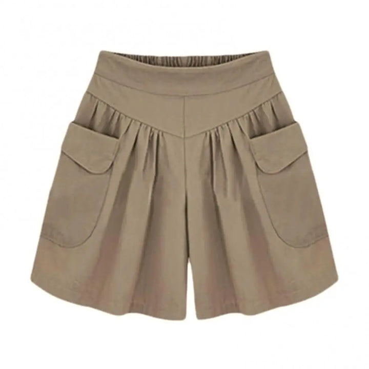 Francesca | Women's High Waisted Wide Leg Shorts
