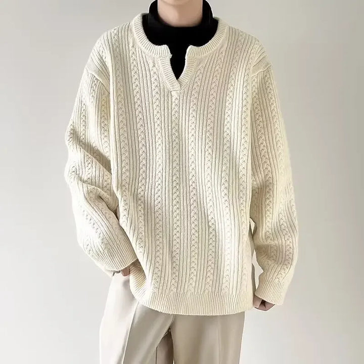 Aries | Classic Cable Knit Pullover