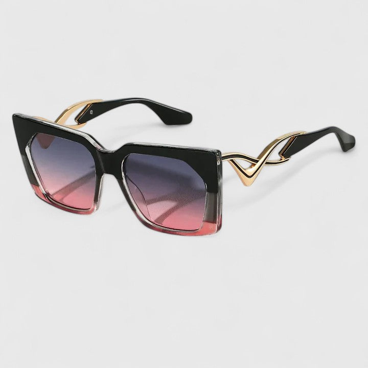 Olivia | Women's Oversized Square Sunglasses with Gradient Lenses