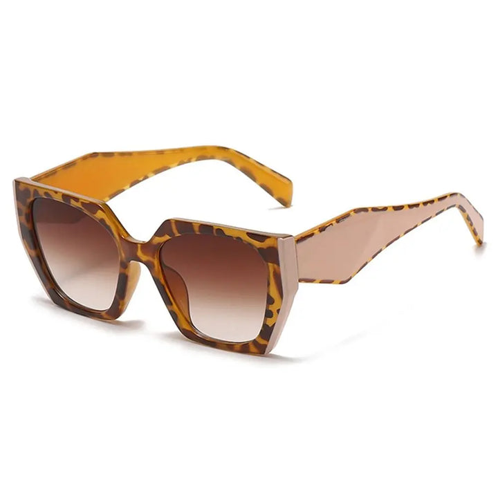 Malia | Women's Oversized Square Sunglasses with Gradient Lenses