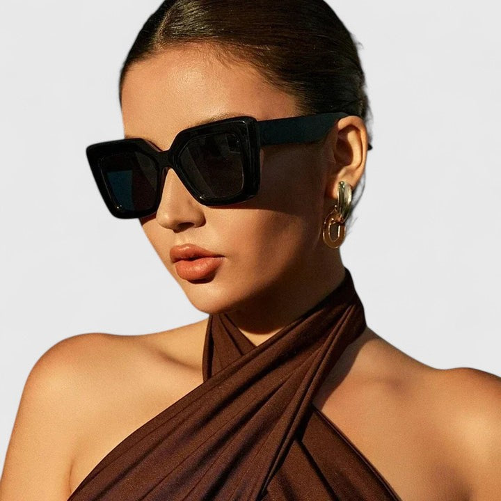 Raina | Women's Geometric Sunglasses with UV Protection
