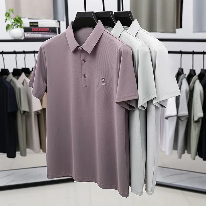 Matteo | Men's Embroidered Classic Polo