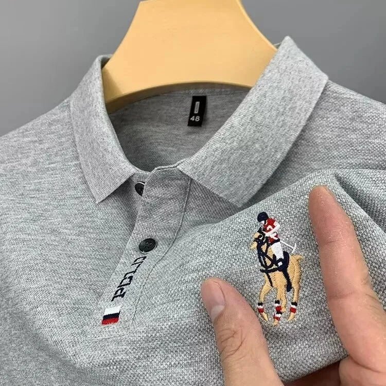 Henric | Men's Printed Polo Shirt