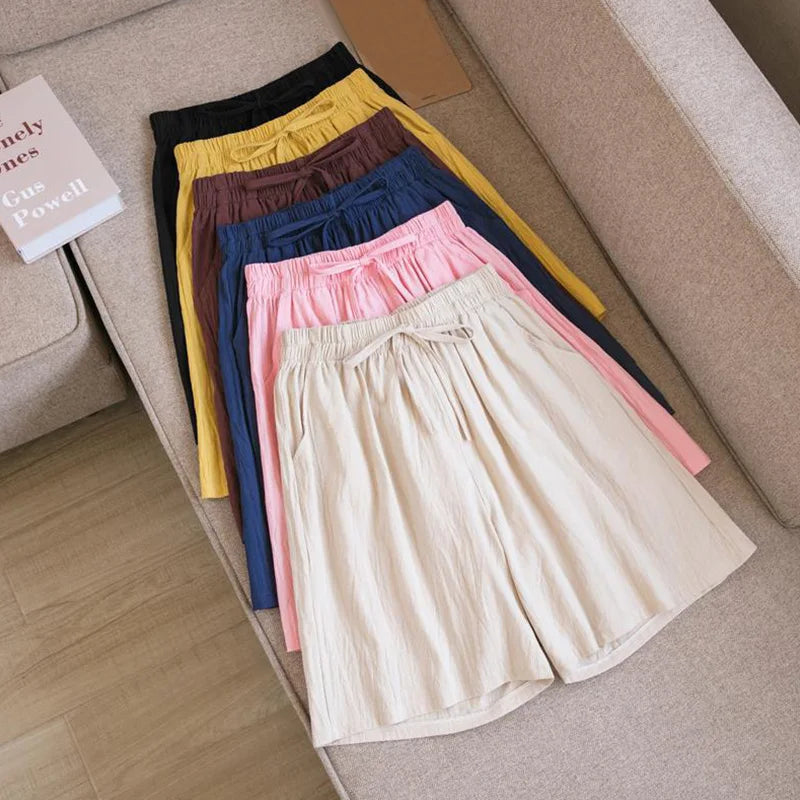 Alesia | Women's Drawstring Bermuda Shorts