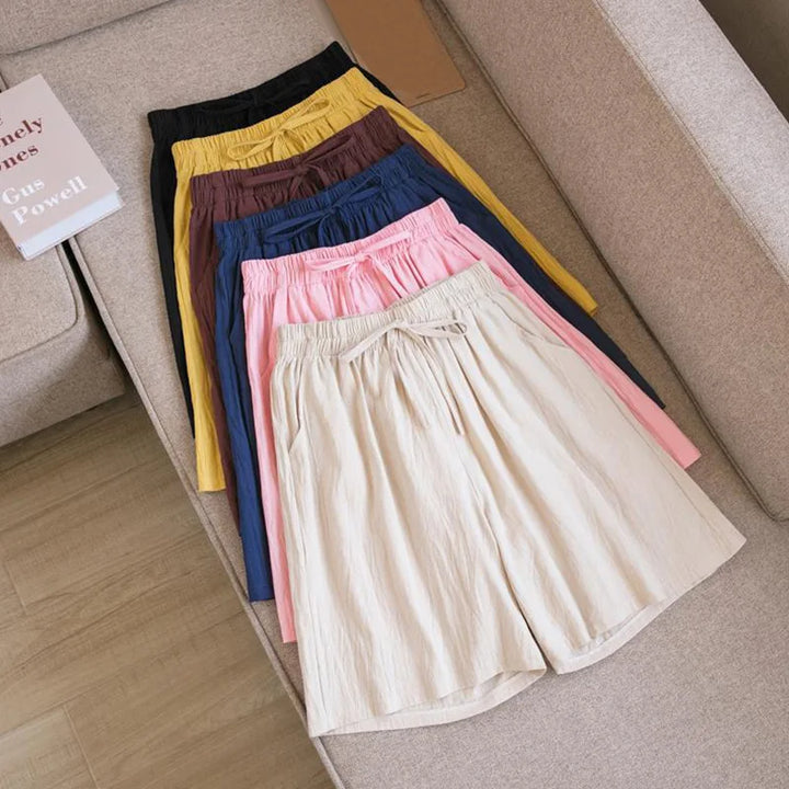 Alesia | Women's Drawstring Bermuda Shorts