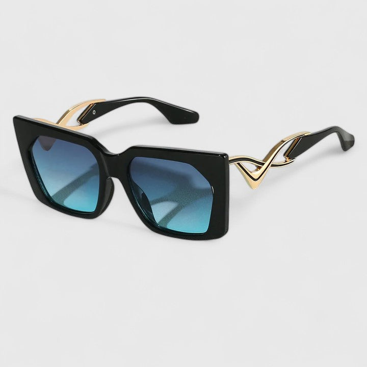 Olivia | Women's Oversized Square Sunglasses with Gradient Lenses