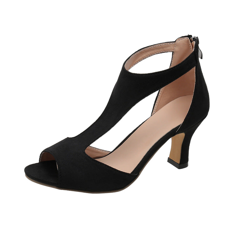 Mara | Women's Orthopedic Open Toe High Heels with Cushioned Support