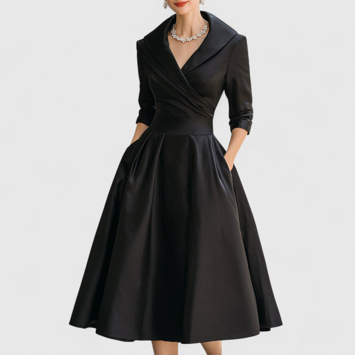 Diana | Women's Elegant Wedding Guest Midi Dress