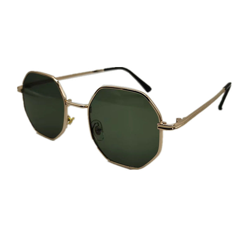 Elise | Women's Vintage Metal Sunglasses with Tinted Lenses
