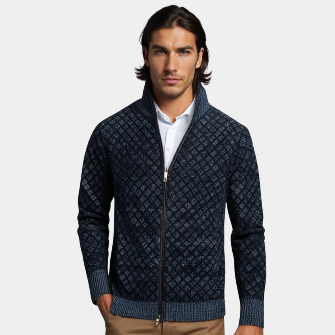 Charlie | Premium Full-Zip Sweater