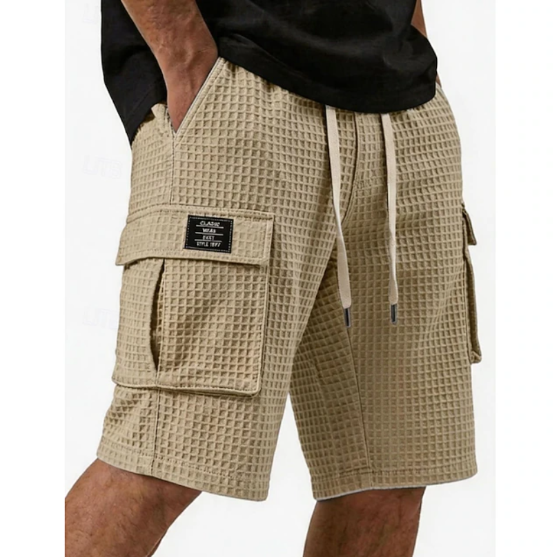 Bennett | Men's Relaxed Fit Drawstring Cargo Shorts