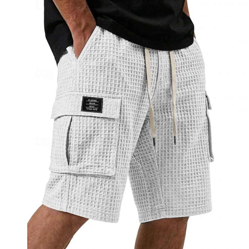 Bennett | Men's Relaxed Fit Drawstring Cargo Shorts