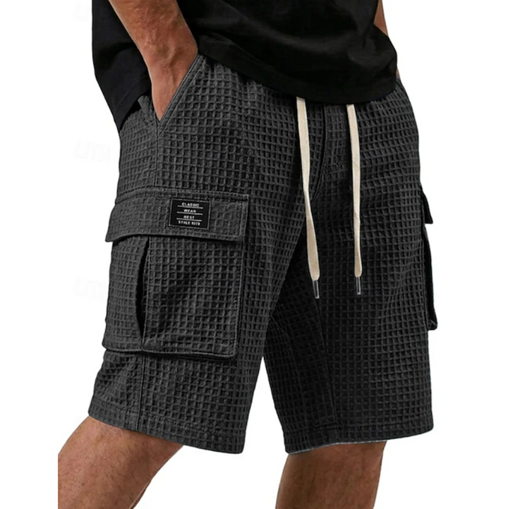 Bennett | Men's Relaxed Fit Drawstring Cargo Shorts