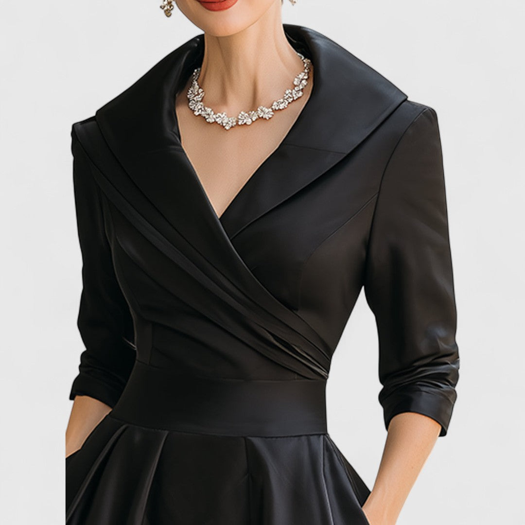 Diana | Women's Elegant Wedding Guest Midi Dress