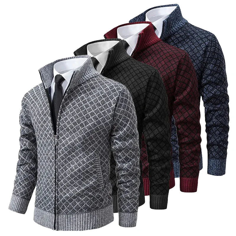 Charlie | Premium Full-Zip Sweater