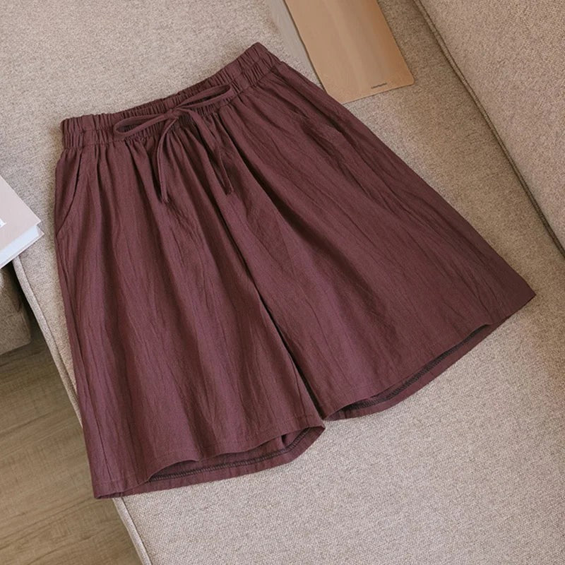Alesia | Women's Drawstring Bermuda Shorts