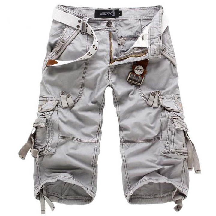 Hayes | Men's Belted Multi-Pocket Cargo Shorts
