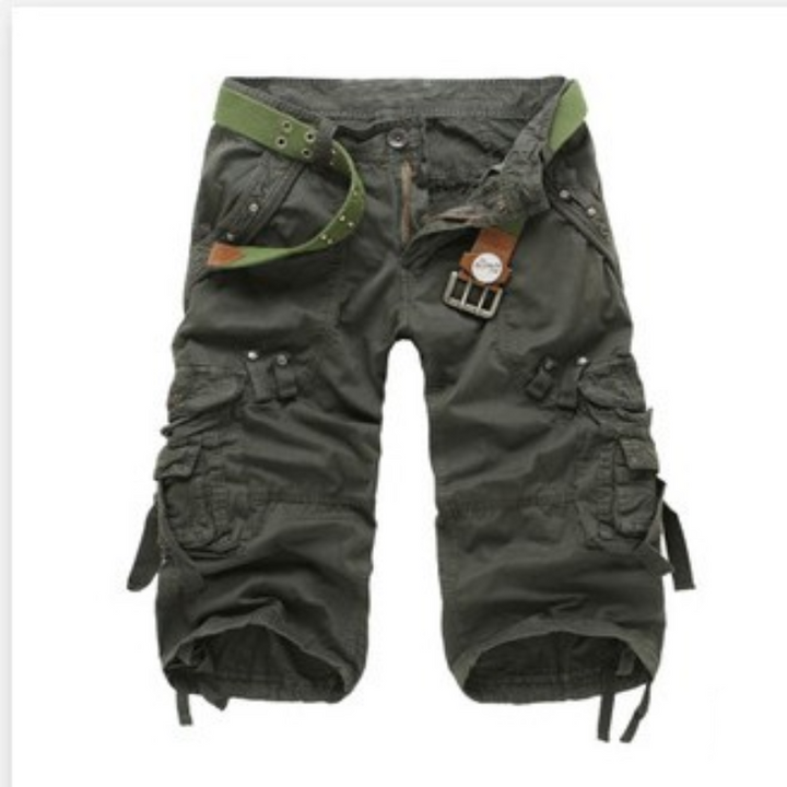 Hayes | Men's Belted Multi-Pocket Cargo Shorts