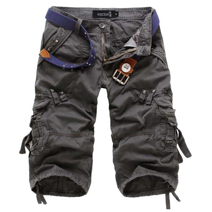 Hayes | Men's Belted Multi-Pocket Cargo Shorts