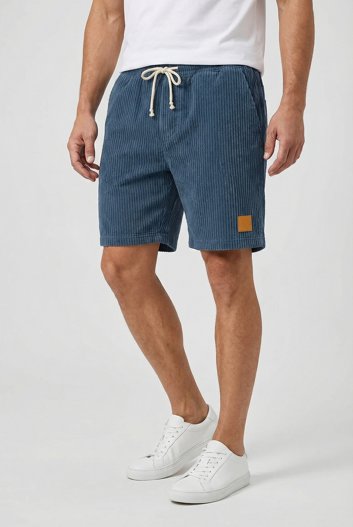 Zane | Men's Drawstring Corduroy Shorts