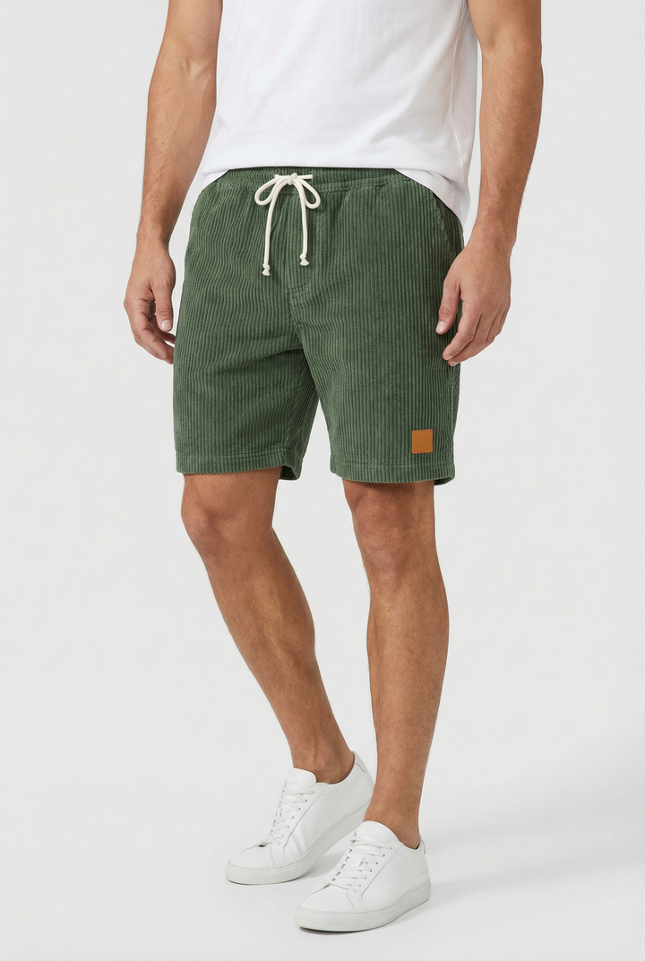 Zane | Men's Drawstring Corduroy Shorts