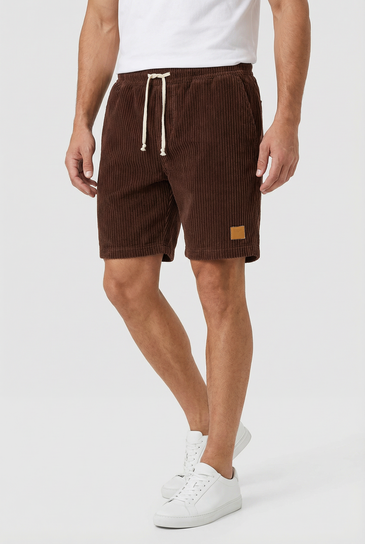 Zane | Men's Drawstring Corduroy Shorts