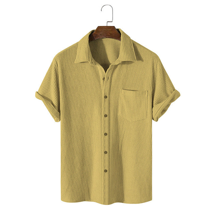 Kevin | Men's Short Sleeve Button Up Shirt
