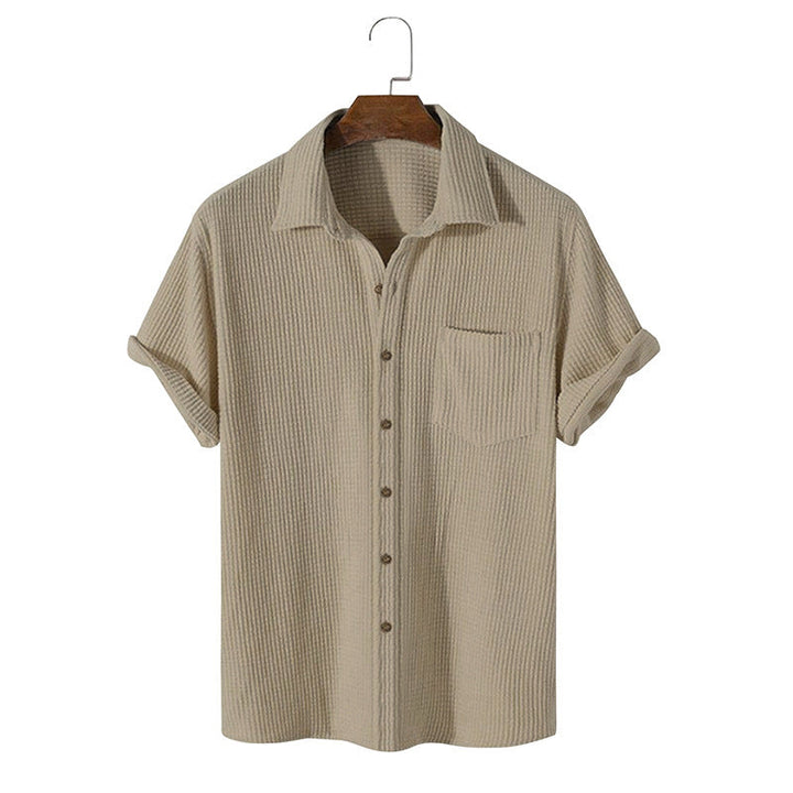 Kevin | Men's Short Sleeve Button Up Shirt