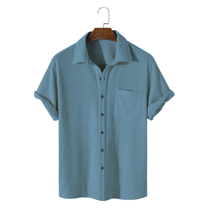 Kevin | Men's Short Sleeve Button Up Shirt
