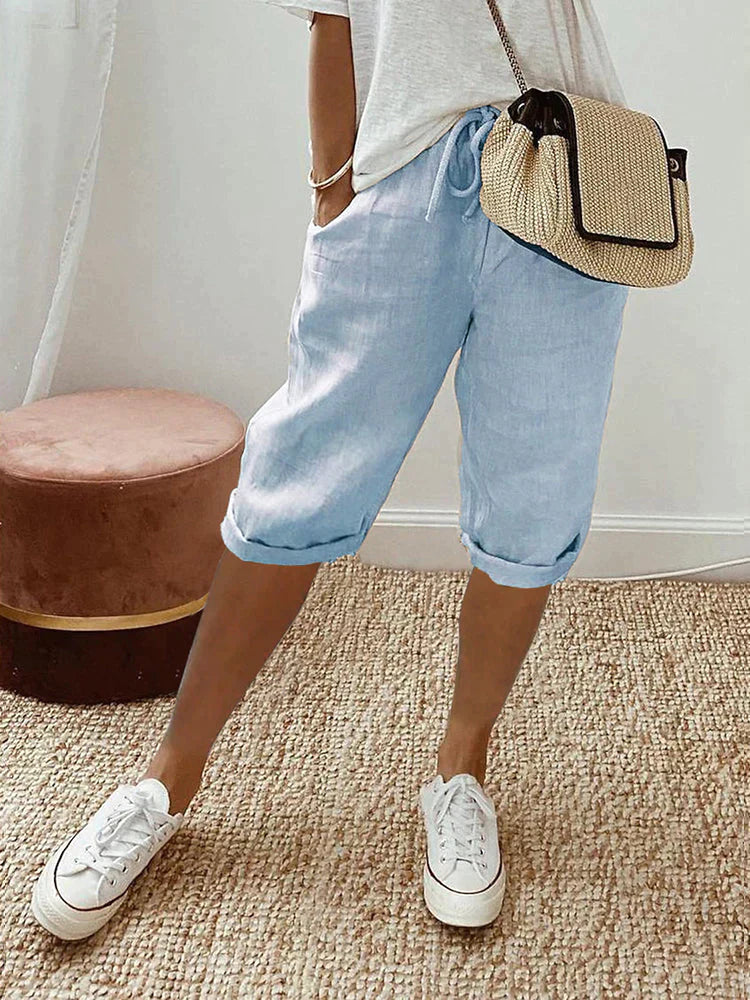 Lia | Women's Comfortable Drawstring Shorts