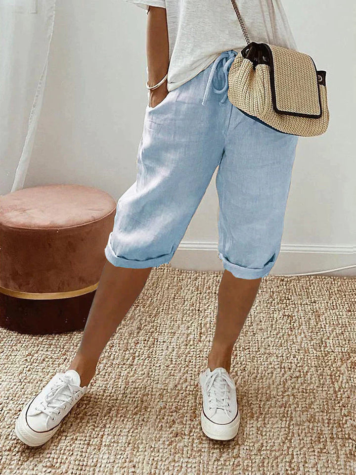 Lia | Women's Comfortable Drawstring Shorts