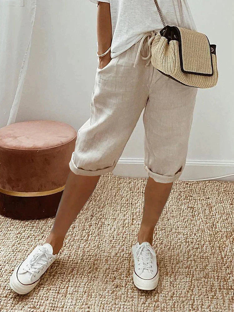 Lia | Women's Comfortable Drawstring Shorts