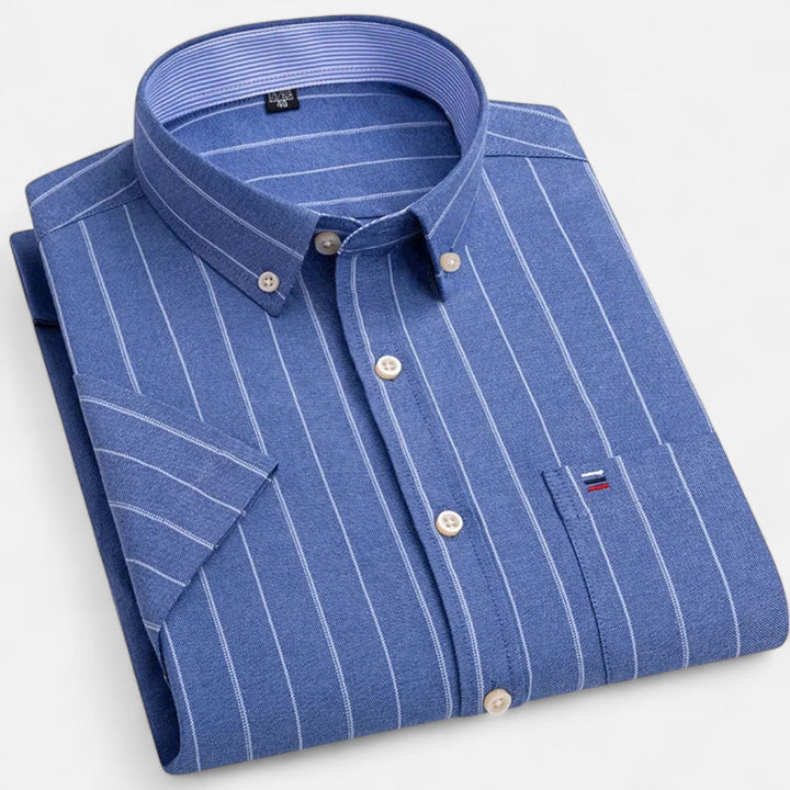 Liam | Men's Oxford Short Sleeve Shirt