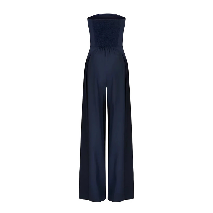 Amber | Women's Strapless Wide Leg Jumpsuit