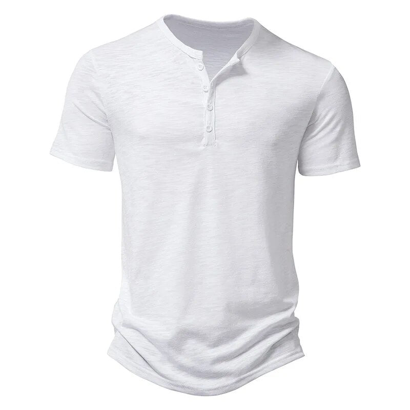 Milo | Men's Short Sleeve Henley T Shirt