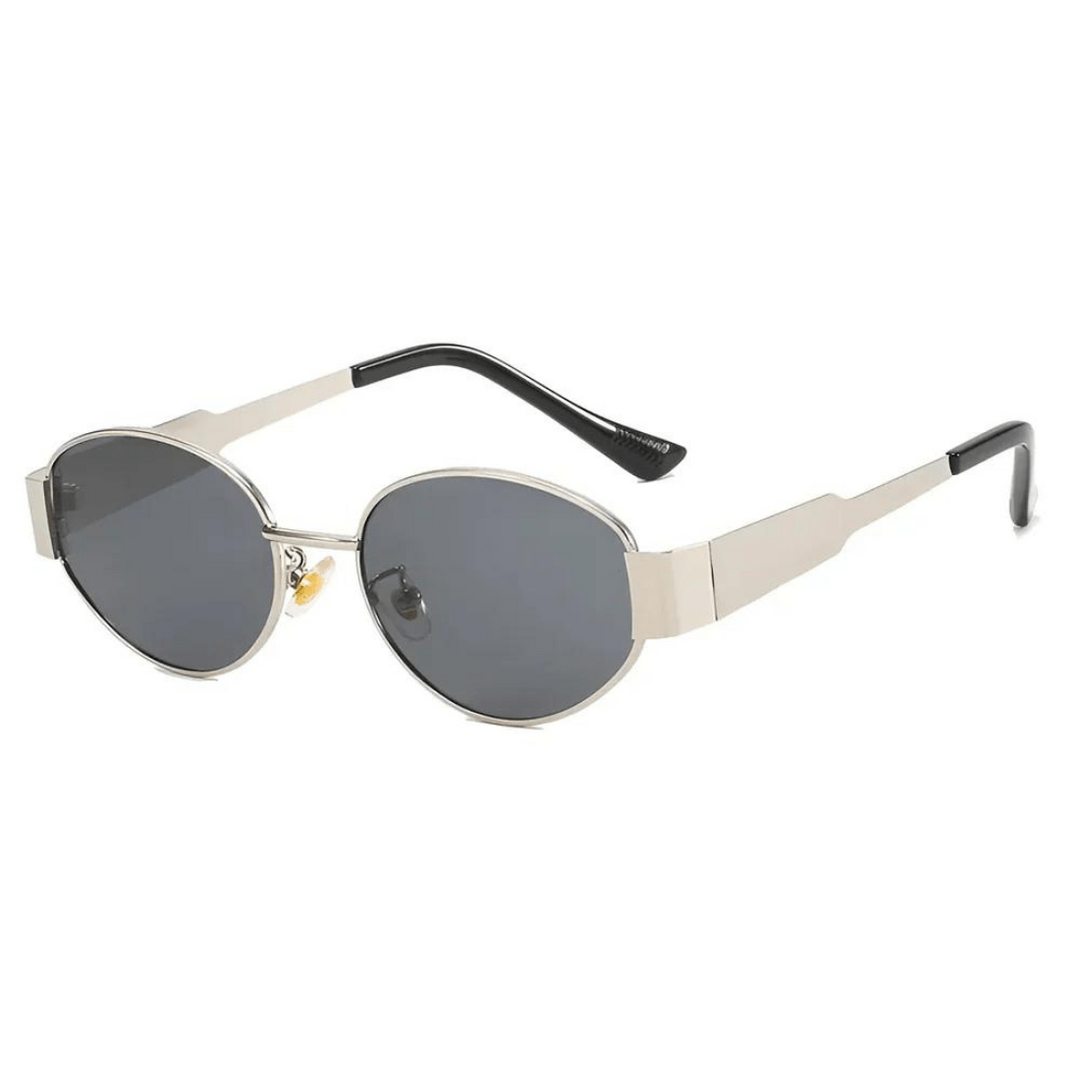 Isla | Women's Oval Sunglasses with Metal Frame
