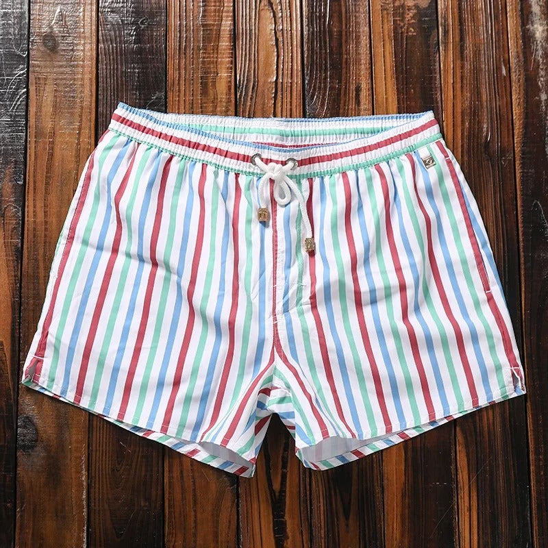 Owen | Men's Striped Swim Shorts