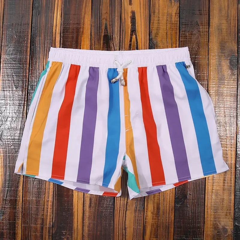 Owen | Men's Striped Swim Shorts