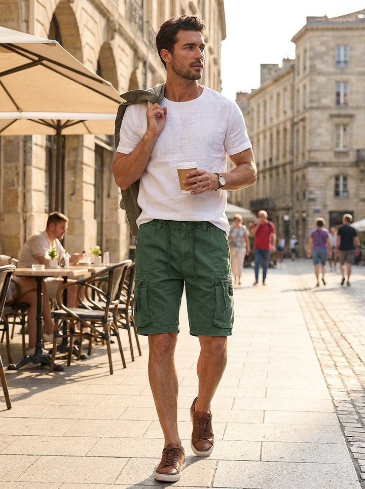 Reid | Men's Multi-Pocket Cargo Shorts